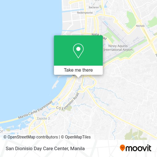 San Dionisio Day Care Center map