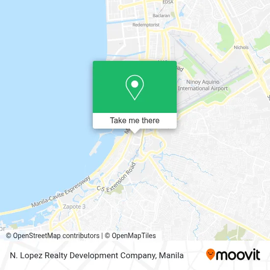 N. Lopez Realty Development Company map