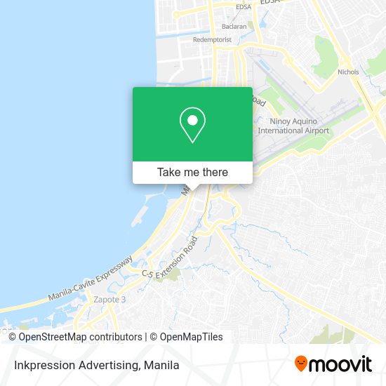 Inkpression Advertising map