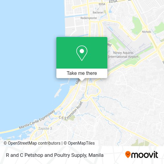 R and C Petshop and Poultry Supply map