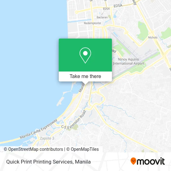 Quick Print Printing Services map