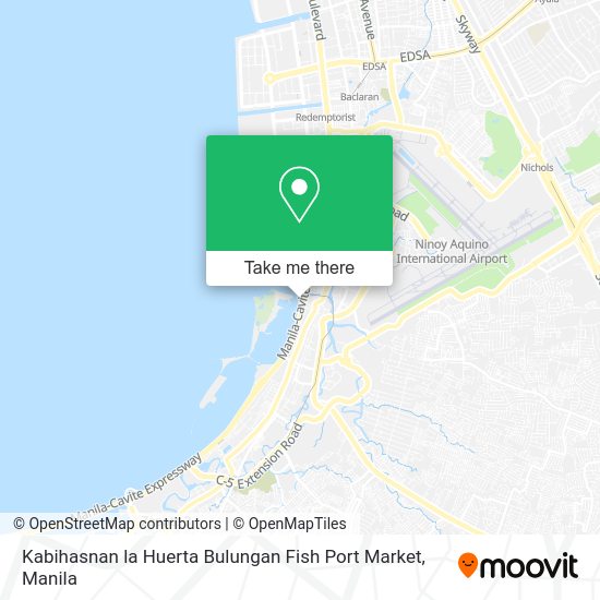Kabihasnan la Huerta Bulungan Fish Port Market map