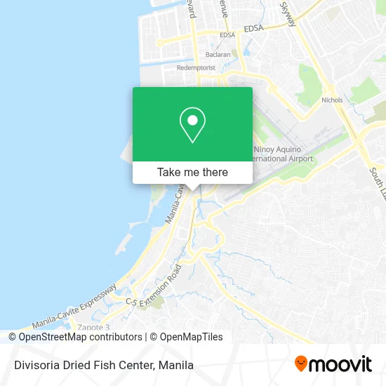 Divisoria Dried Fish Center map