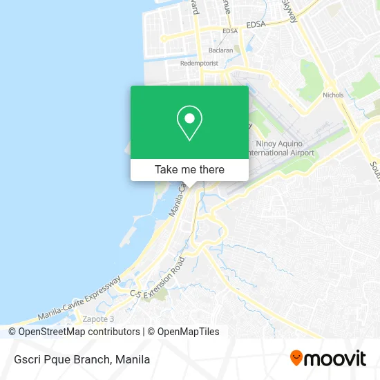 Gscri Pque Branch map