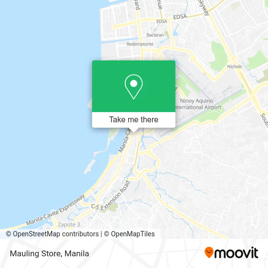 Mauling Store map
