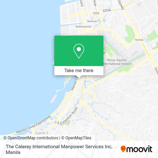 The Calerey International Manpower Services Inc map