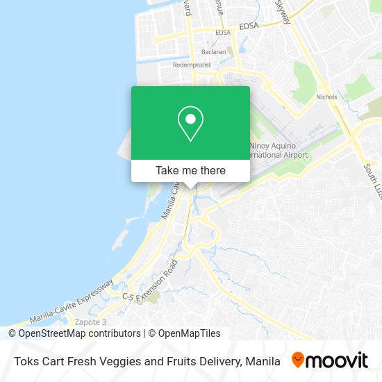 Toks Cart Fresh Veggies and Fruits Delivery map