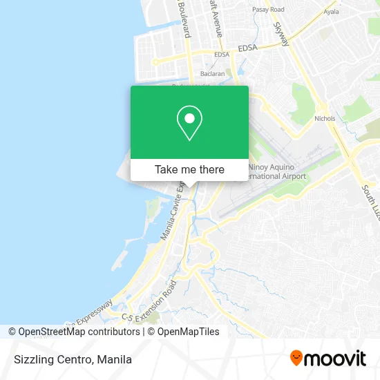 Sizzling Centro map
