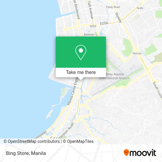 Bing Store map