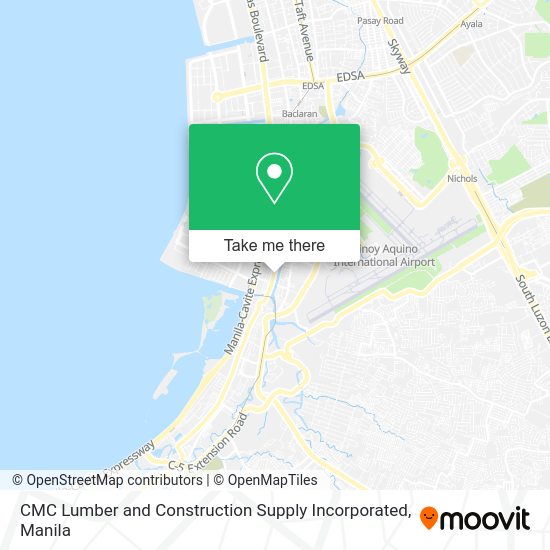 CMC Lumber and Construction Supply Incorporated map