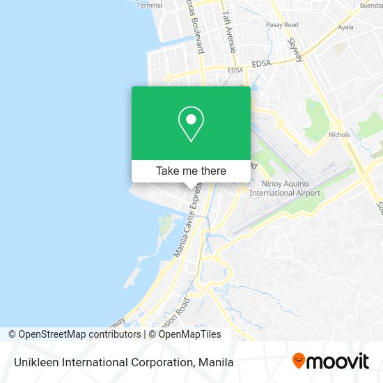 Unikleen International Corporation map