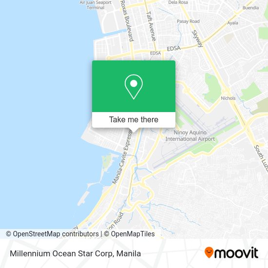 Millennium Ocean Star Corp map