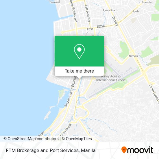 FTM Brokerage and Port Services map