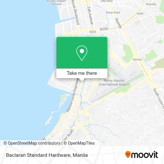 Baclaran Standard Hardware map