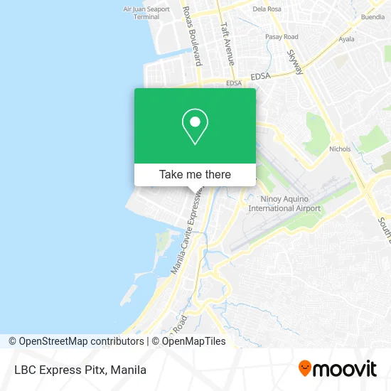 LBC Express Pitx map