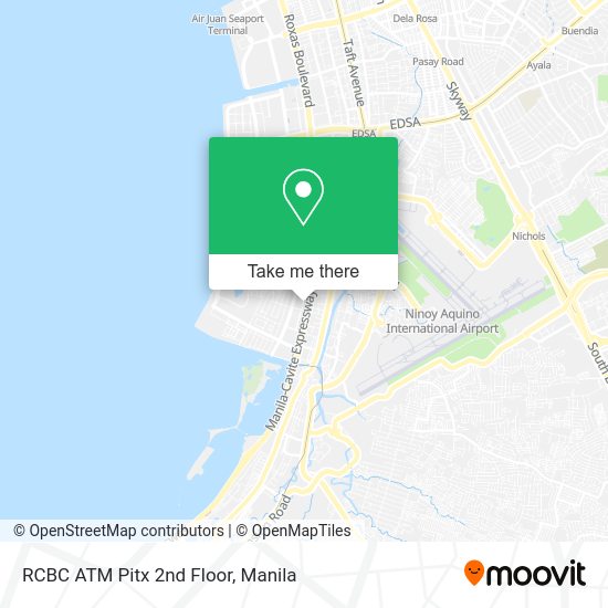 RCBC ATM Pitx 2nd Floor map