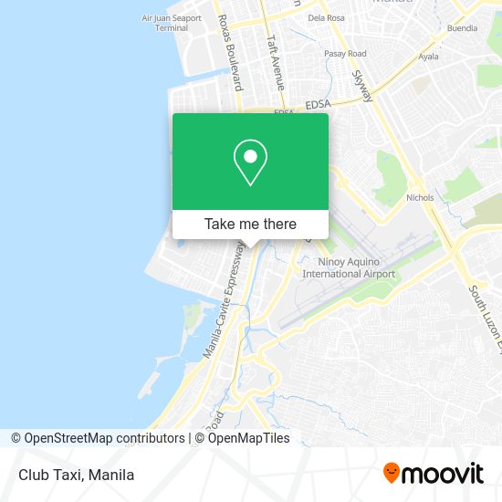 Club Taxi map