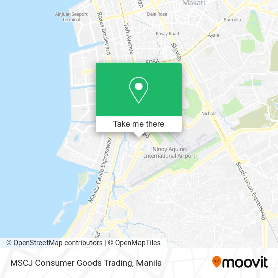 MSCJ Consumer Goods Trading map