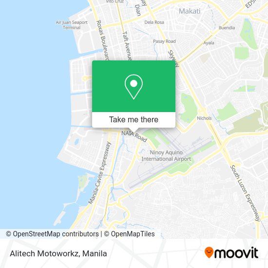 Alitech Motoworkz map