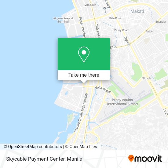 Skycable Payment Center map
