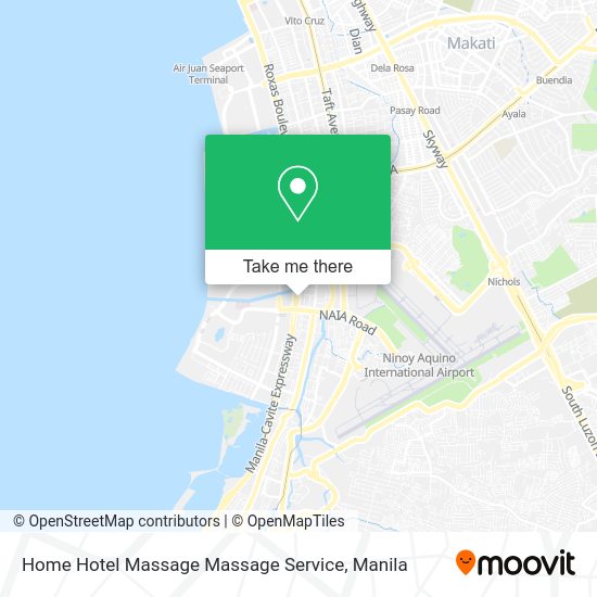 Home Hotel Massage Massage Service map