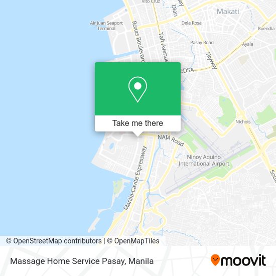 Massage Home Service Pasay map