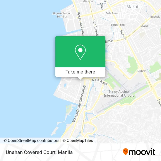 Unahan Covered Court map