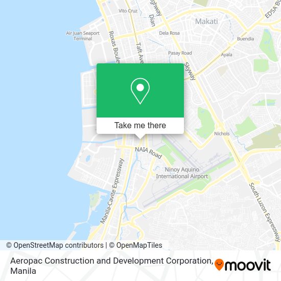 Aeropac Construction and Development Corporation map