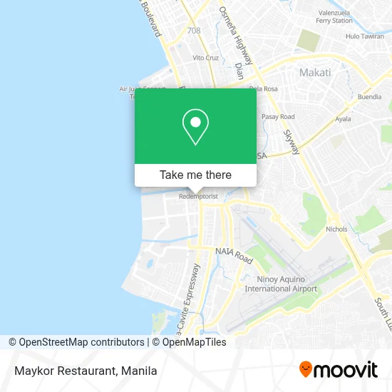 Maykor Restaurant map