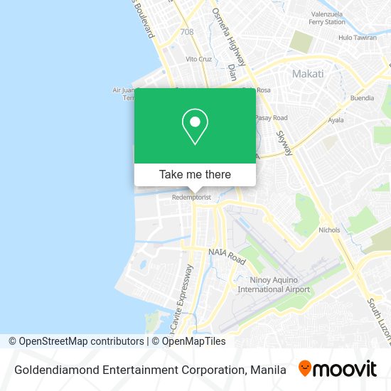 Goldendiamond Entertainment Corporation map