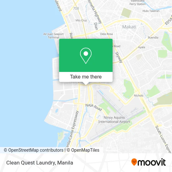 Clean Quest Laundry map