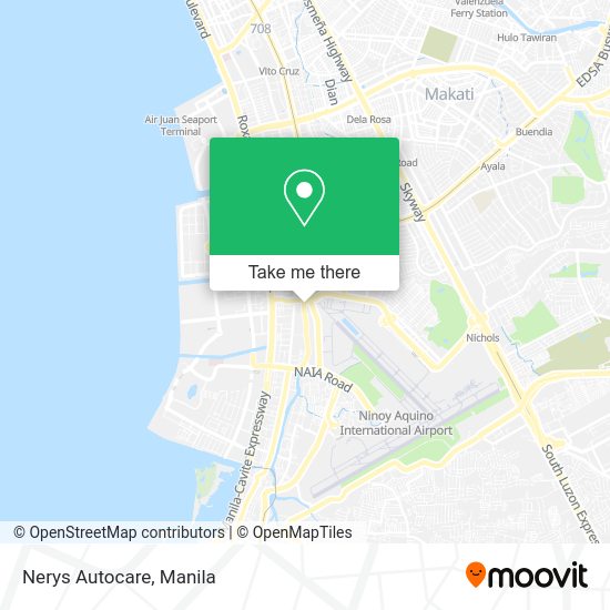 Nerys Autocare map