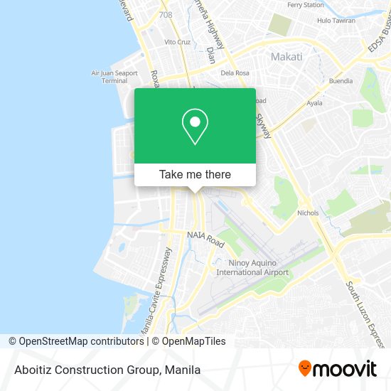 Aboitiz Construction Group map