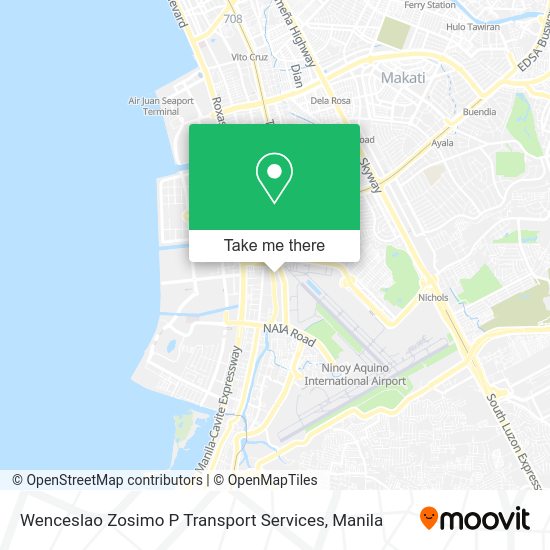 Wenceslao Zosimo P Transport Services map