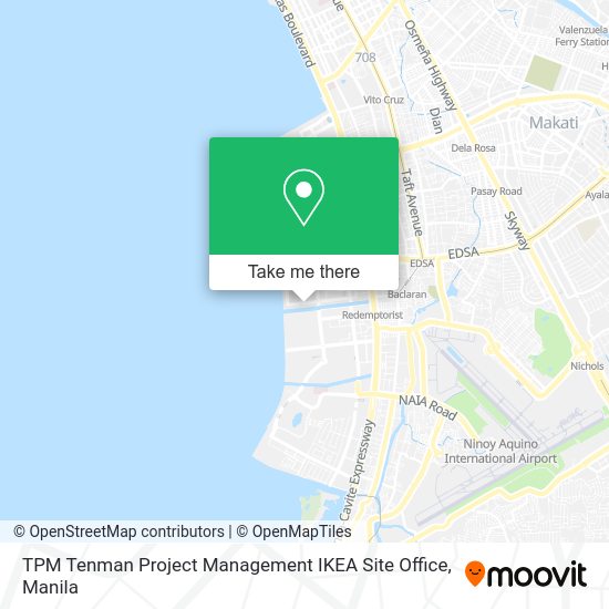 TPM Tenman Project Management IKEA Site Office map