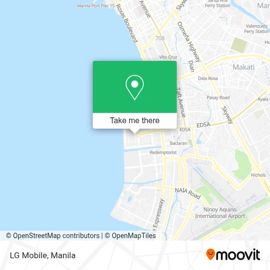LG Mobile map