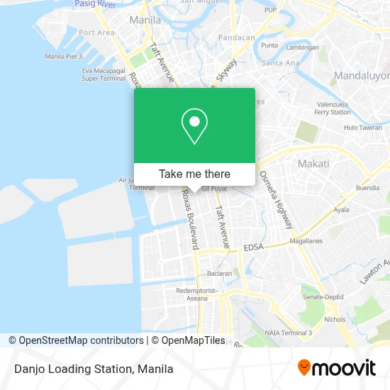 Danjo Loading Station map