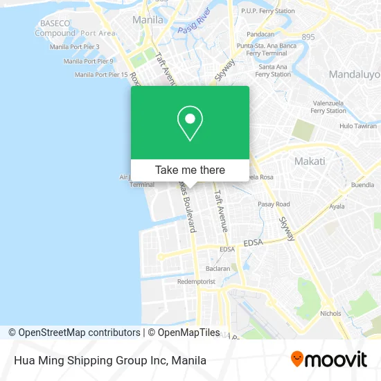 Hua Ming Shipping Group Inc map