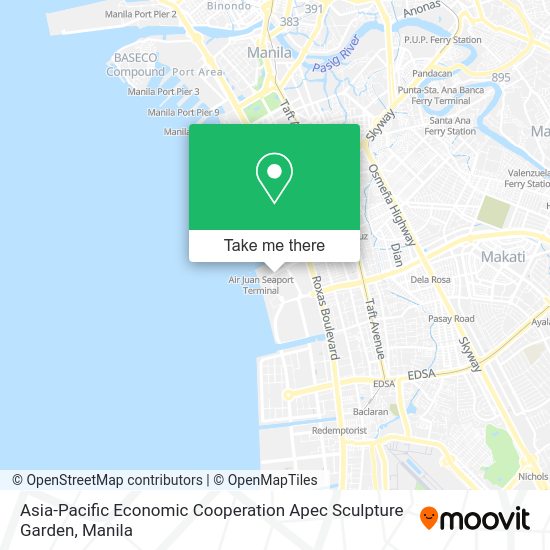 Asia-Pacific Economic Cooperation Apec Sculpture Garden map