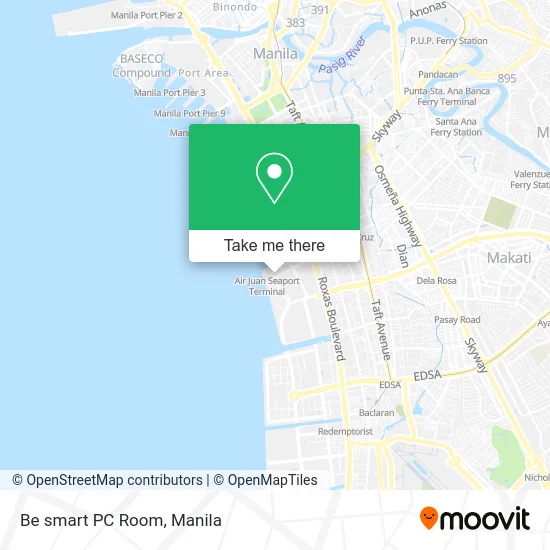 Be smart PC Room map