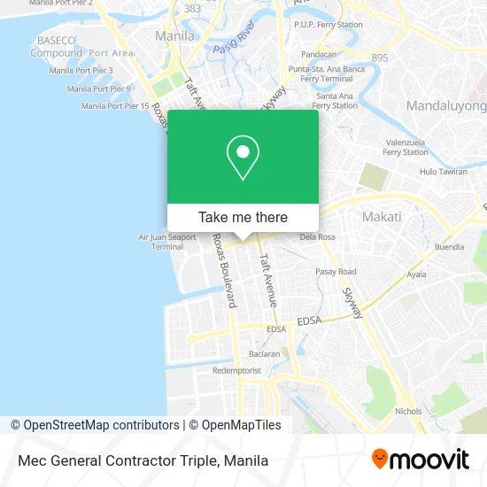 Mec General Contractor Triple map