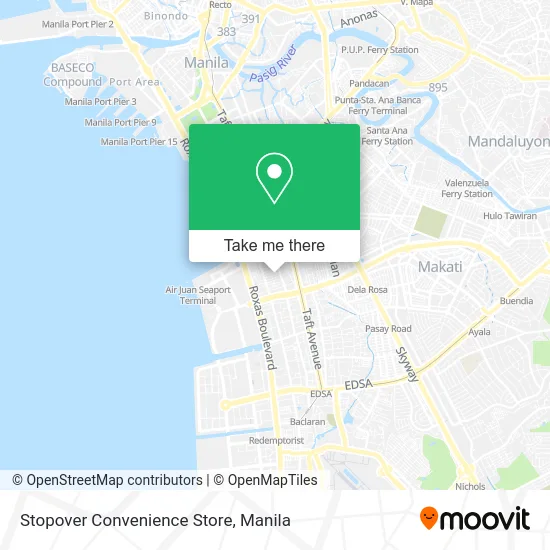 Stopover Convenience Store map