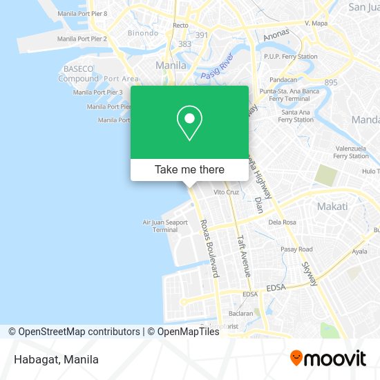 Habagat map