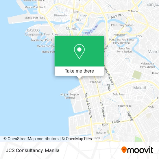 JCS Consultancy map