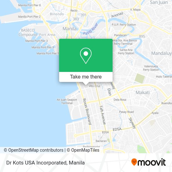 Dr Kots USA Incorporated map