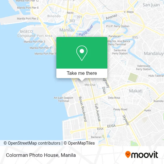 Colorman Photo House map