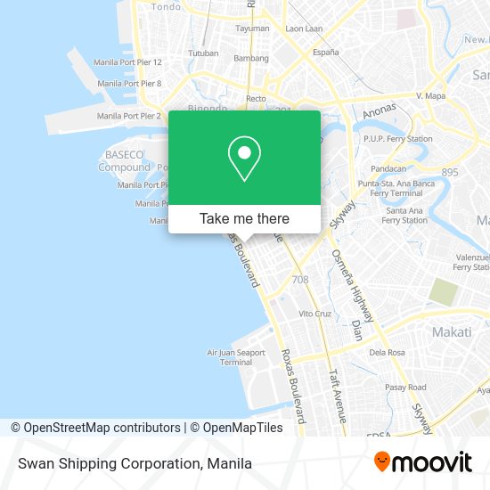 Swan Shipping Corporation map