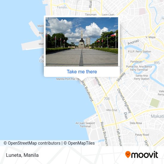 Luneta map