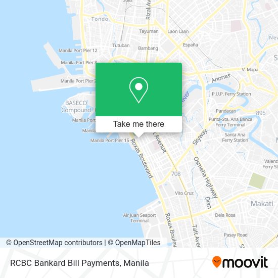 RCBC Bankard Bill Payments map
