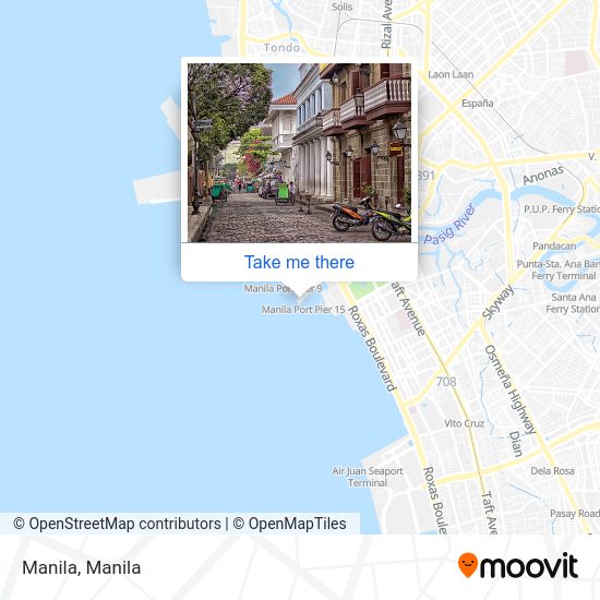 Manila map